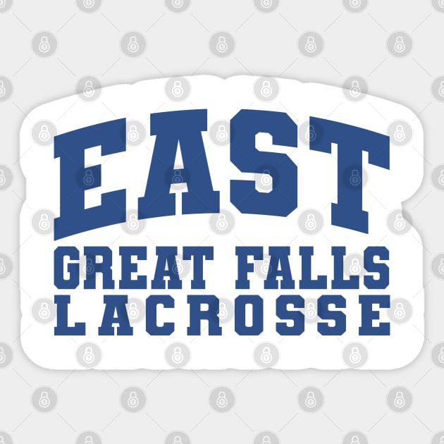 East Great Falls Lacrosse Sticker by Meta Cortex